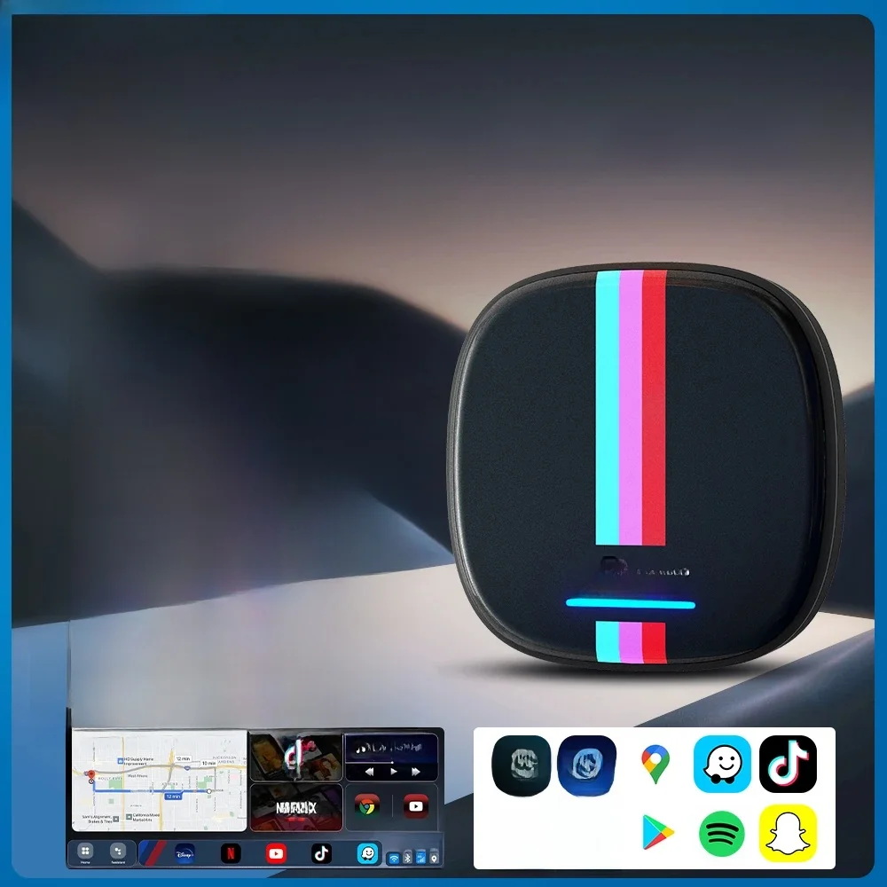 MMB MAX Android 13 CarPlay Ai Box 8 + 128G QCM6125 8 Cores Netflix & Youtube GPS 4G LTE Voor BMW ID6 ID7 ID8 ID9 Multimedia Video Box - afbeelding 2