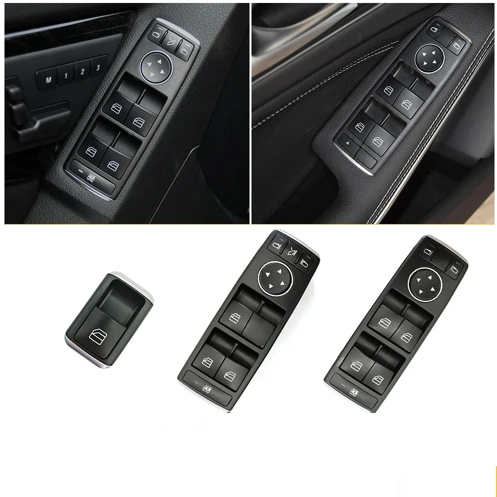 Interrupteur de commande de lève-vitre électrique pour porte avant gauche, pour Mercedes Benz classe ML, classe GLE W166 W156, 1669054400, 2012-2019
