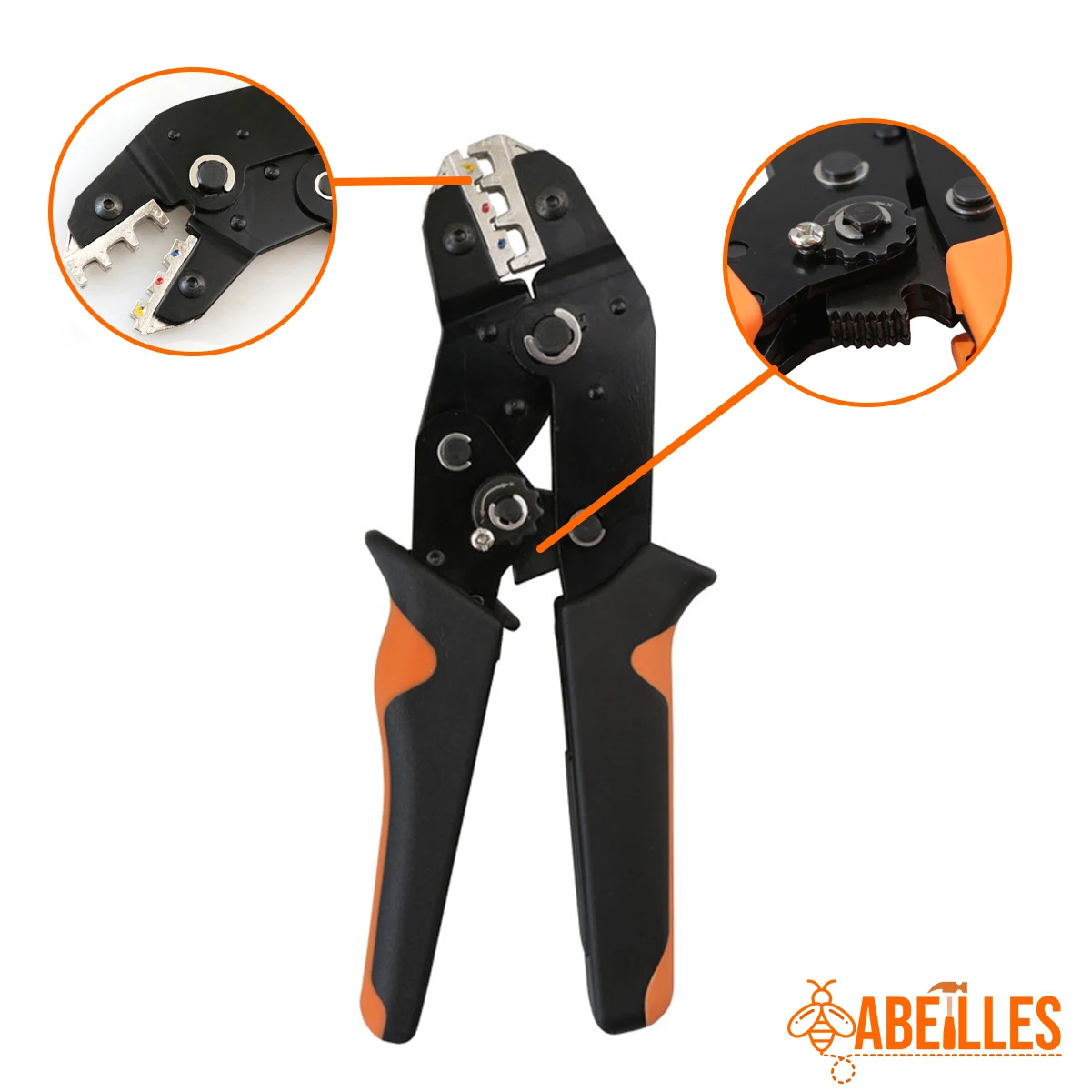 SN-02C CRIMPING TOOL TERMINAL CRIMPER PLIERS (0.5-2.5 mm^2)