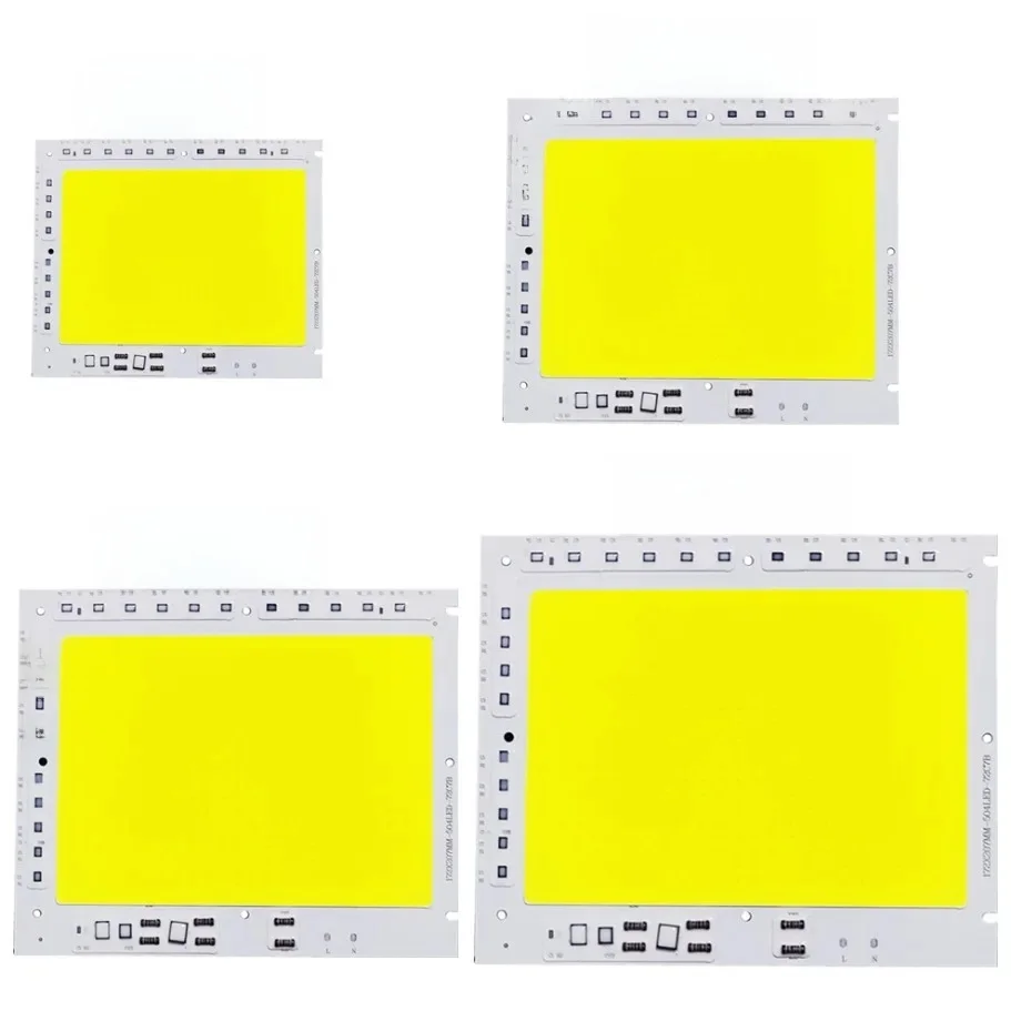 LED COB Chip 50W 100W 150W 200W 200-240V Smart IC Geen Behoefte Driver LED Lamp Lichtbron Voor Schijnwerper Spotlight DIY Verlichting - afbeelding 2