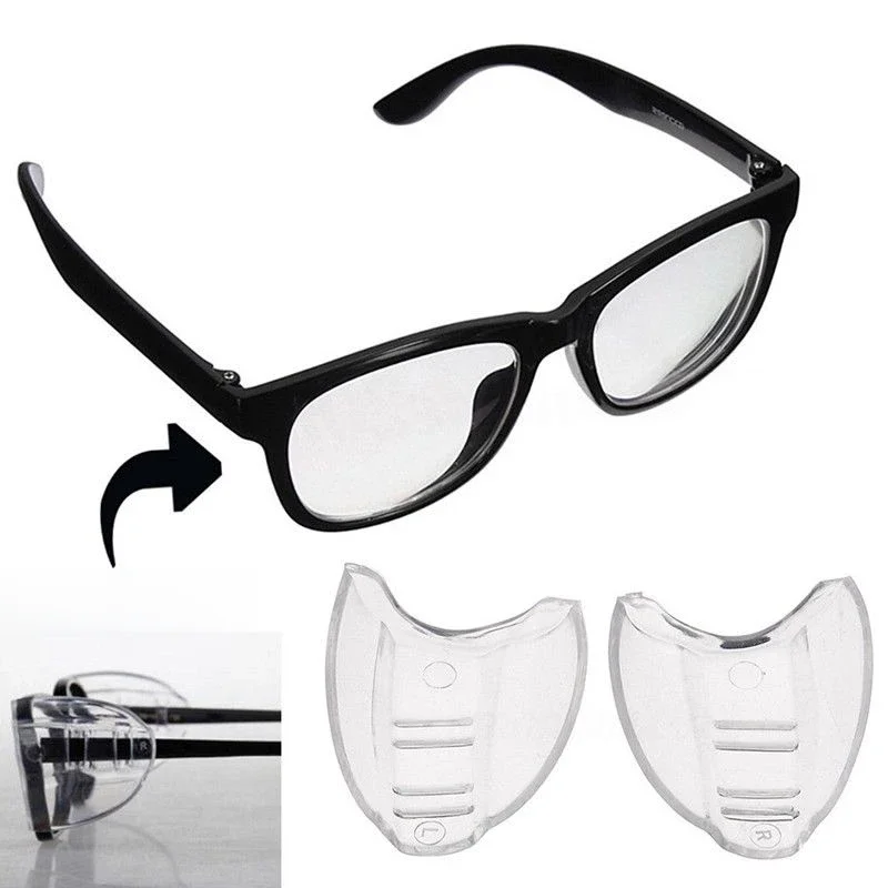 1 paire de protections latérales flexibles universelles, lunettes de sécurité, Protection des yeux, Protection de sécurité, gafas de seguridad