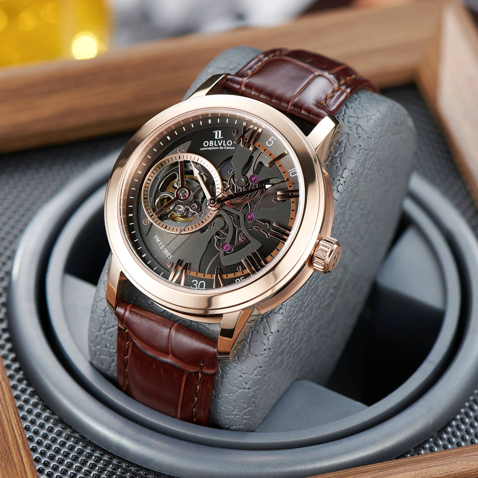 Oblvlo Rose Gold Sk… - image