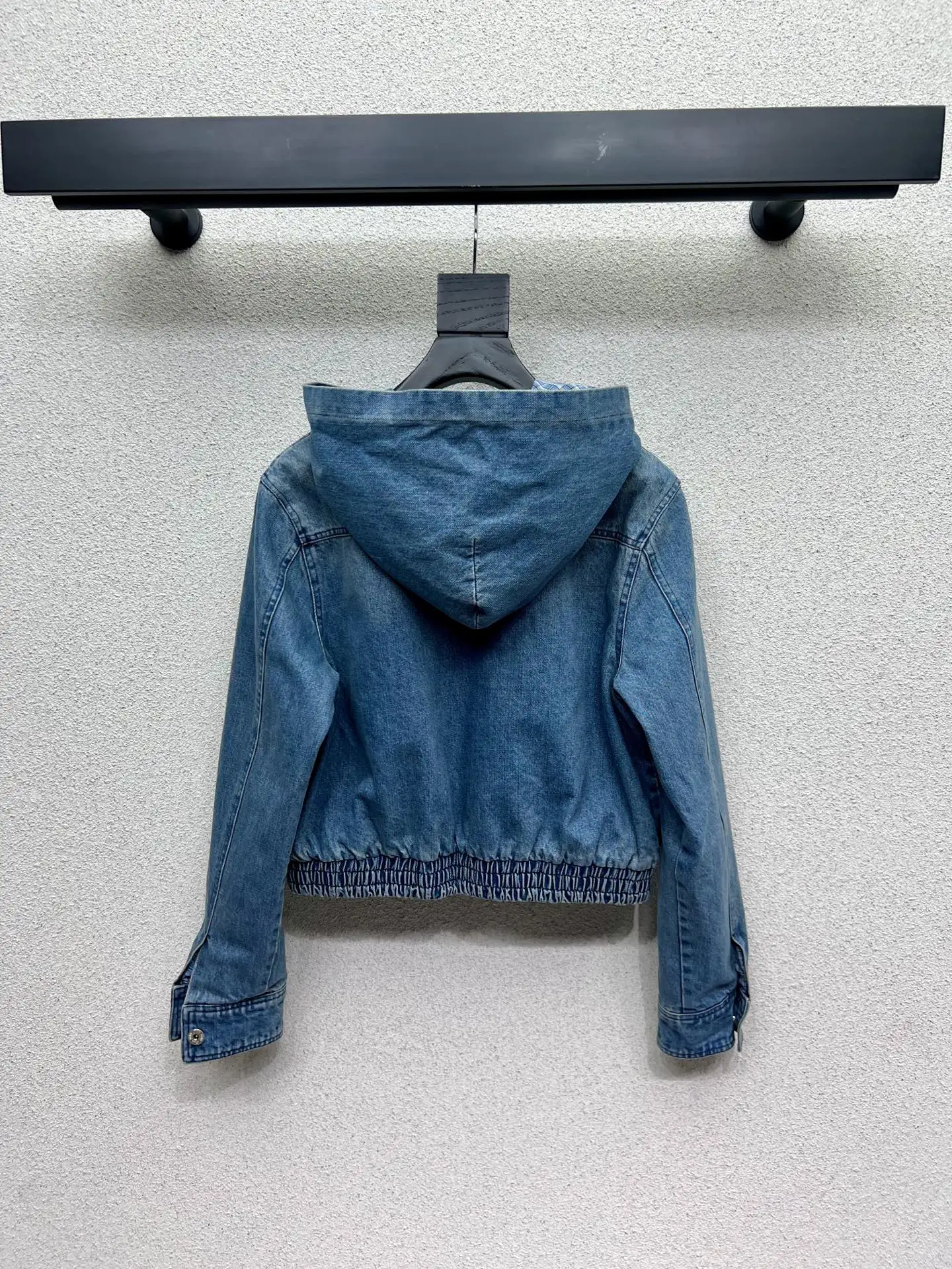 

2025 New Style Hooded Denim Jacket Fashion Denim Jacket for Women 5D23
