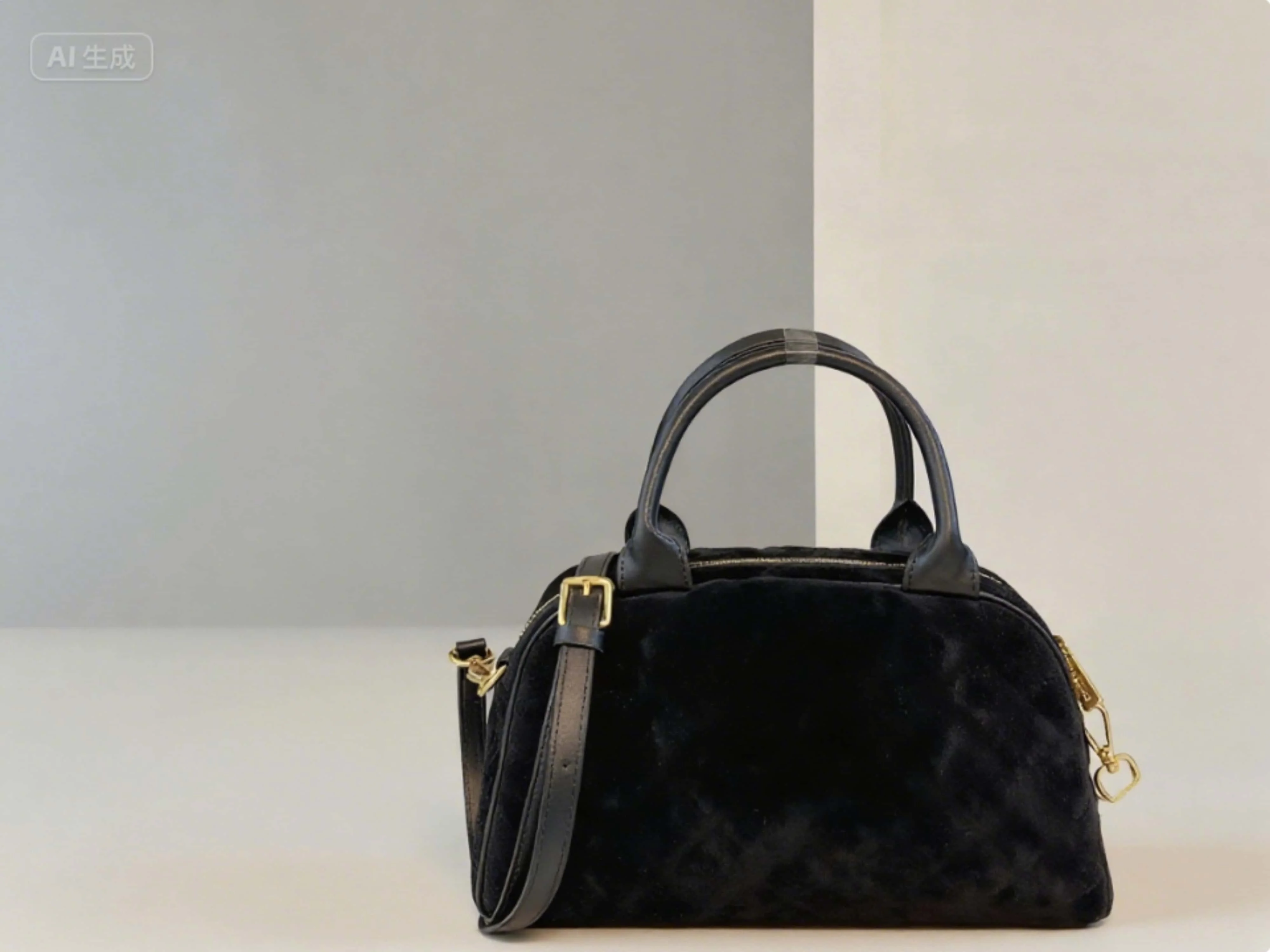 

2025 Women Bowling Bag New Fashion Simple Casual All-match Large Capacity Solid Color Women Bag 27×15cm