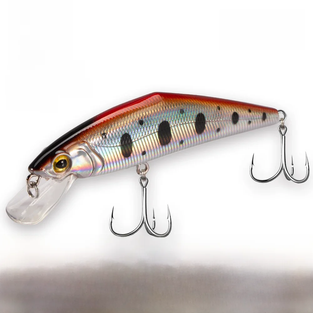 D1 D-CONTACT tonący Minnow przynęty 63mm 85mm sztuczne twarde woblery wysokiej jakości na pstrąga basowego Pesca zimowy sprzęt wędkarski — zdjęcie 2
