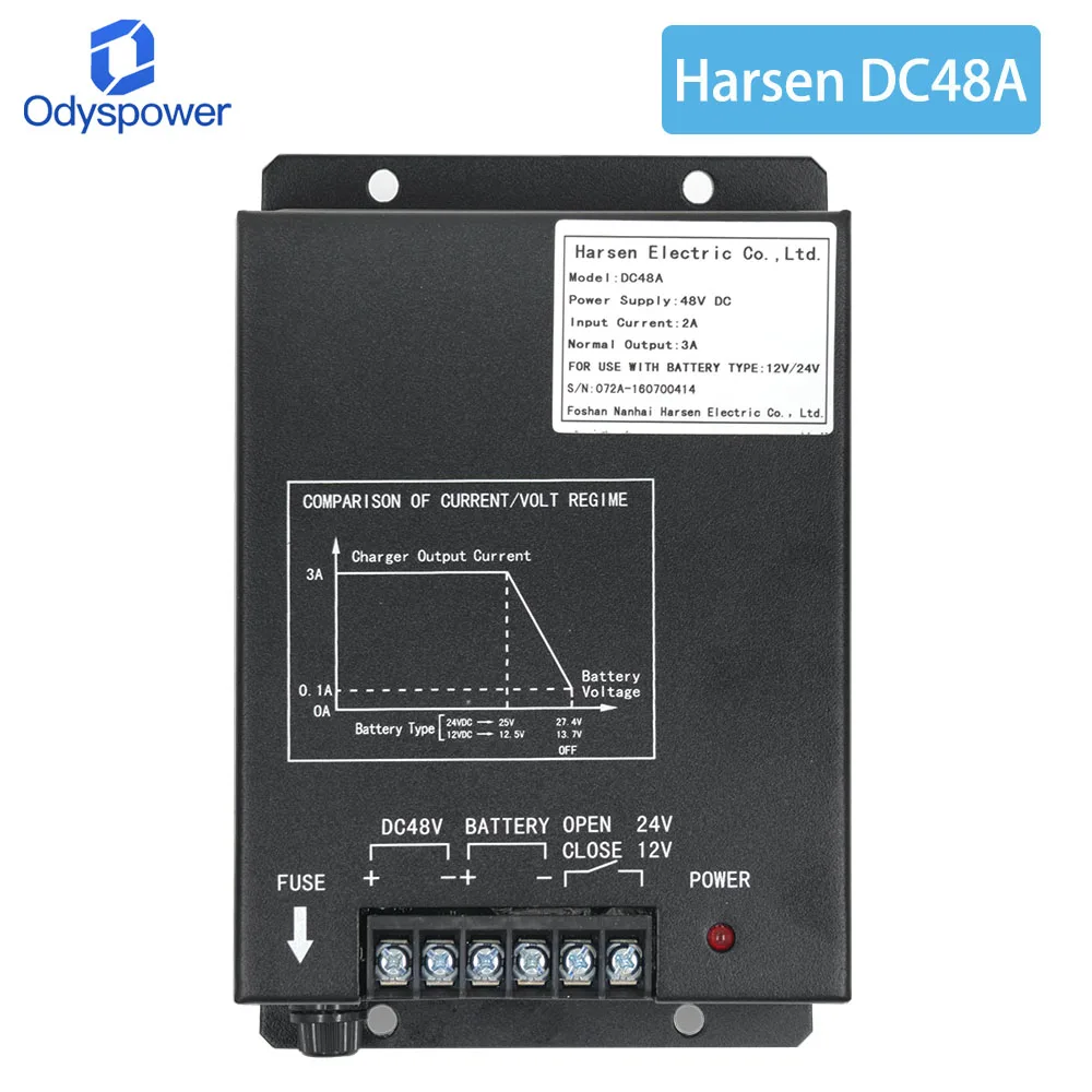 Harsen Battery Charger DC48A Generator diesel engine charger Generator Parts