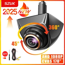 Car Rear View Camera 1080P Full HD Reversing Image Camera Wide Angle Night Vision Fisheye Len  170° AHD CVBSCar Reversing Camera