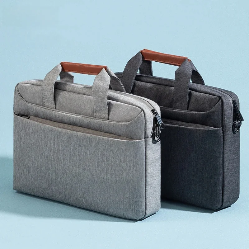 Torba na laptopa 14 15,6 16 cali Męski futerał na laptopa MacBook Huawei HP Acer Asus Lenovo Business Office Notebook — zdjęcie produktu 7
