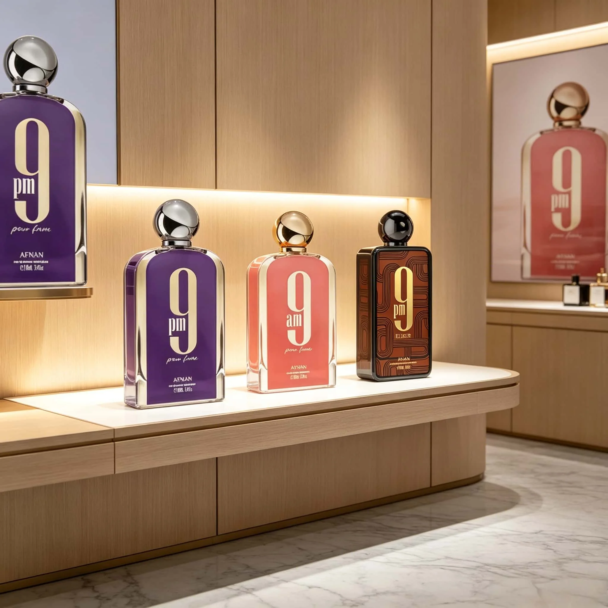 

Afnan No. 9 series men's and women's perfume, daytime peach+night cream food+men's agarwood, all season fragrance, AM daytime commuting, PM dating, Elixir business dinner, all scene matching, self use gift giving are suitable