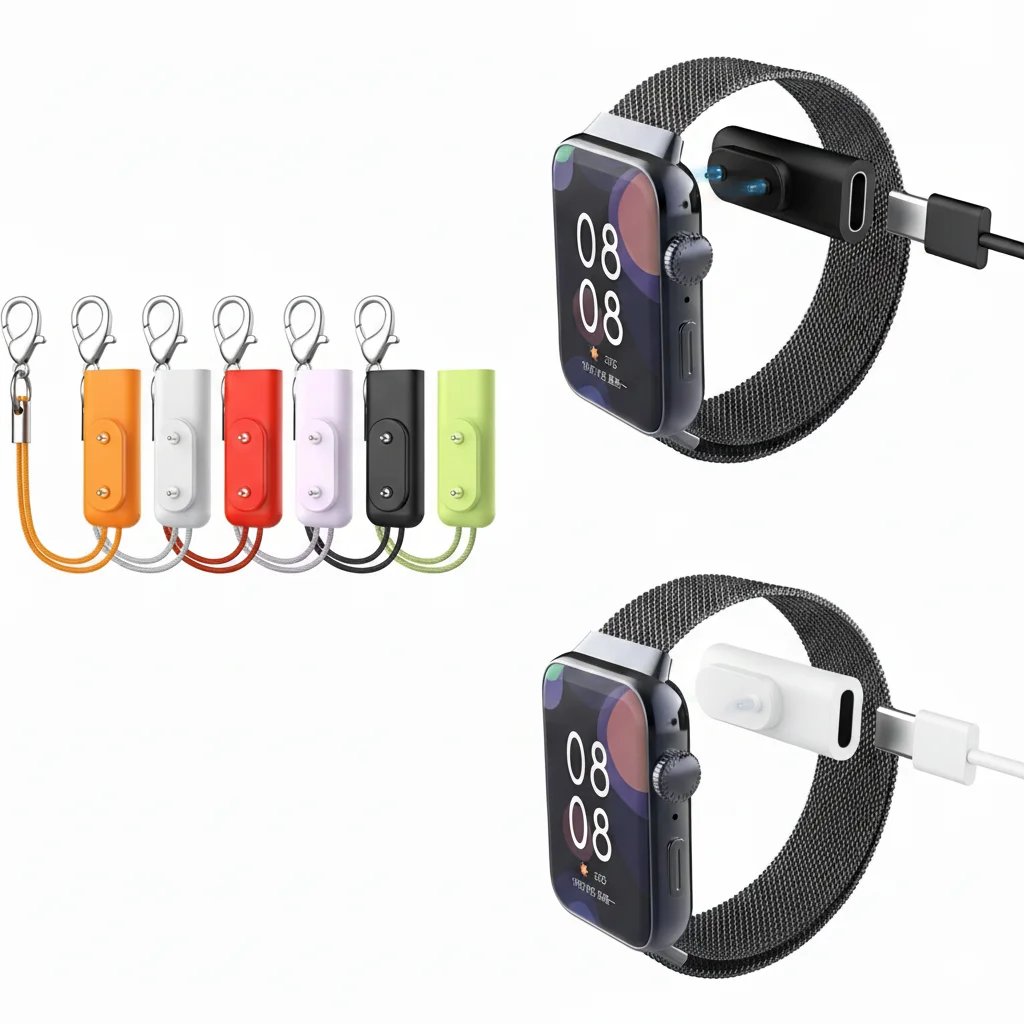 

Зарядное устройство типа C, конвертируемая вилка, мини-портативный адаптер питания, зарядка для Huawei Watch Band 10/9/8/7/Fit 3/2