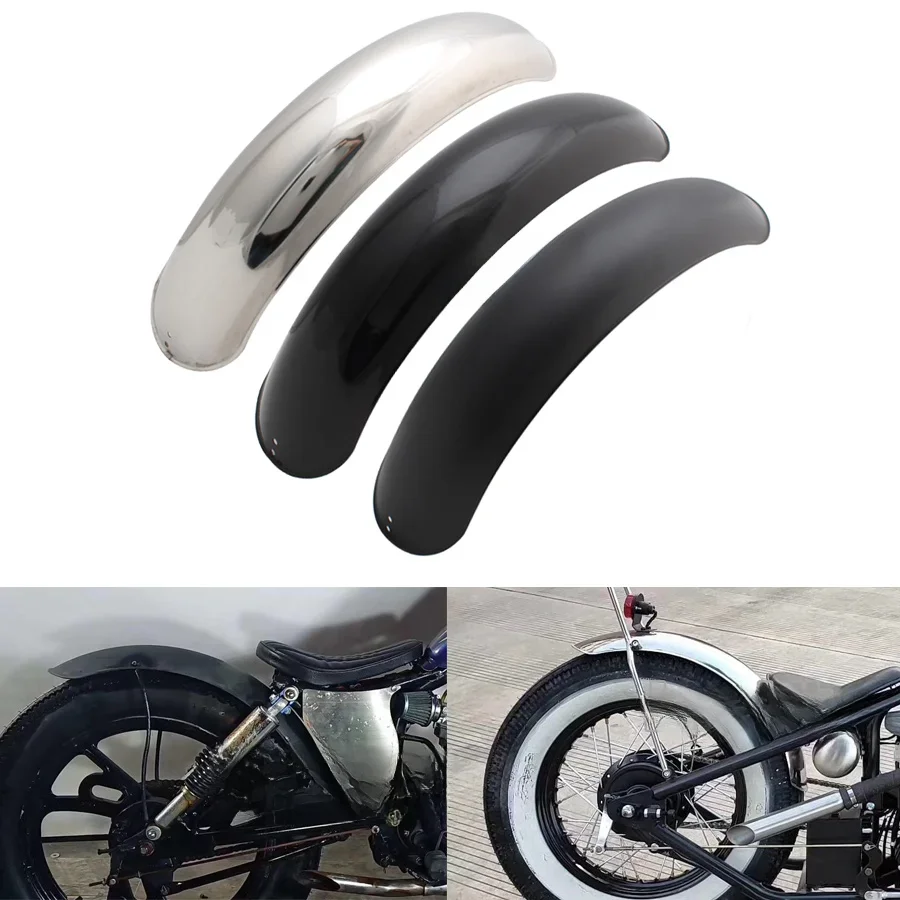 Motocykl stara szkoła Retro tylny błotnik błotnik koła błotnik pokrywa uniwersalna dla Honda/Yamaha/Suzuki/Harley Bobber — zdjęcie 2