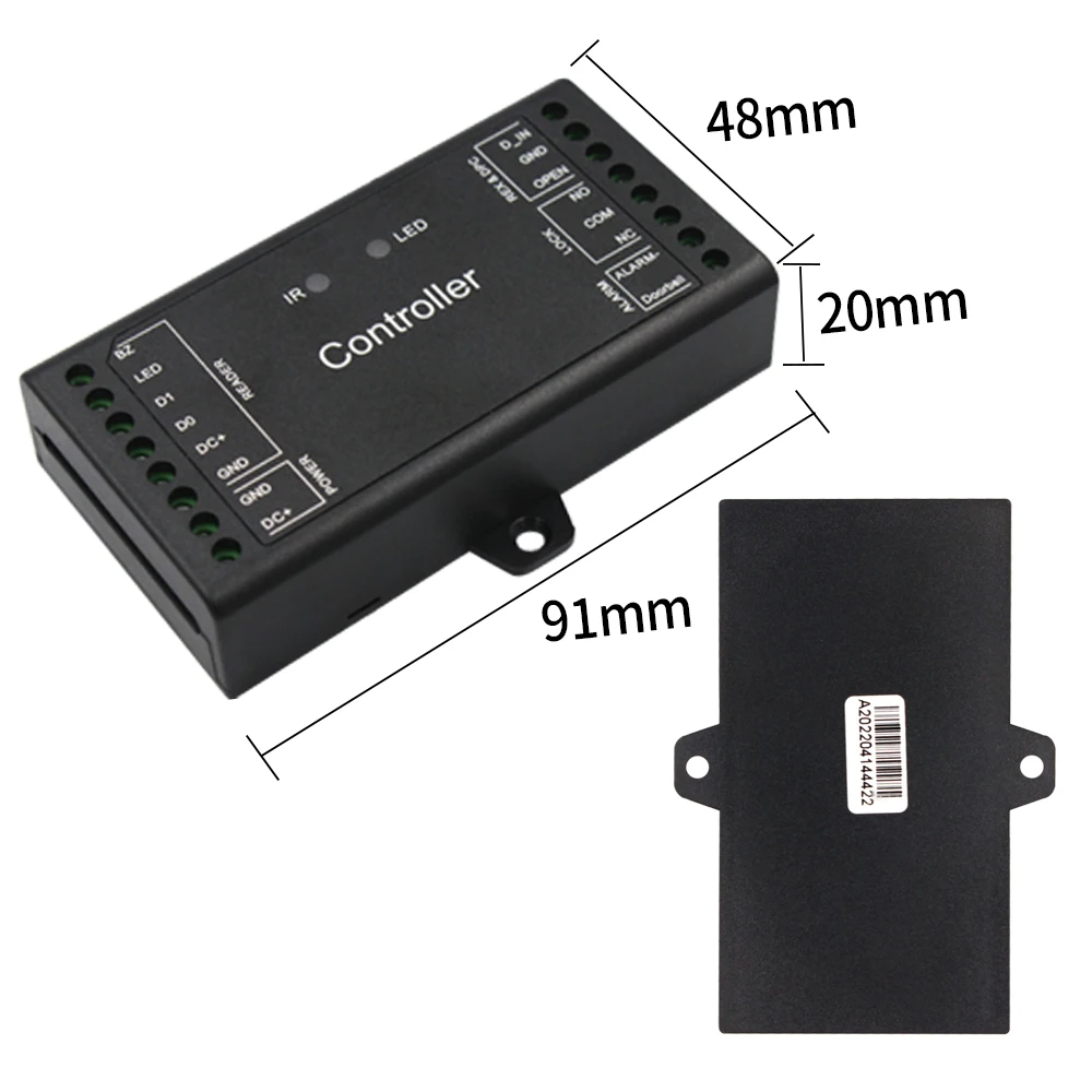 Placa de controle de acesso do relé duplo wiegand 26-37 saída 2100 usuários sboard-iii mini wifi única porta painel de controle de acesso