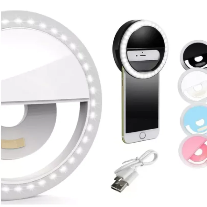 Ring Light Selfie Portátil Universal Led Luz Universal