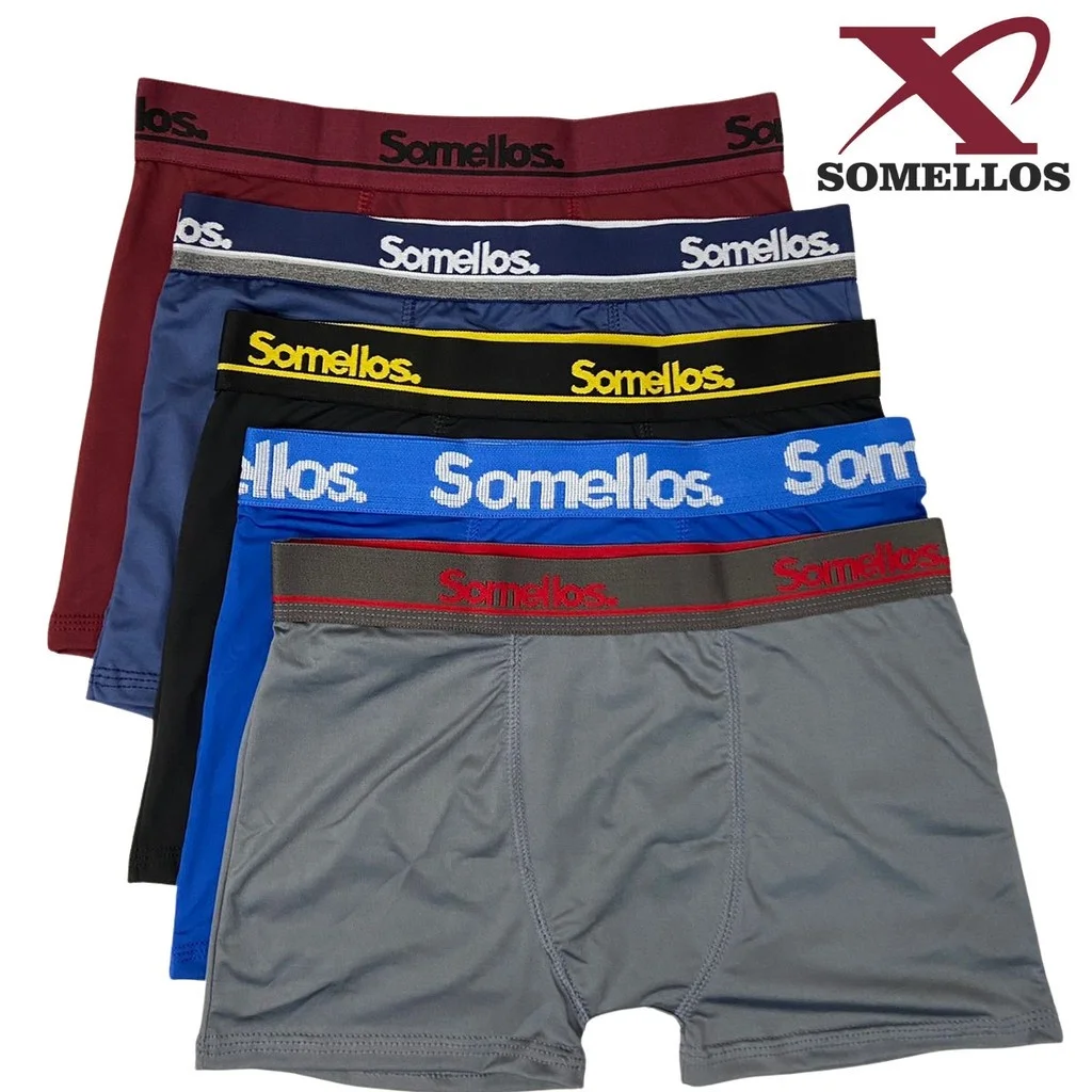 10 Kit Men's Boxer Underwear Microfiber Somellos