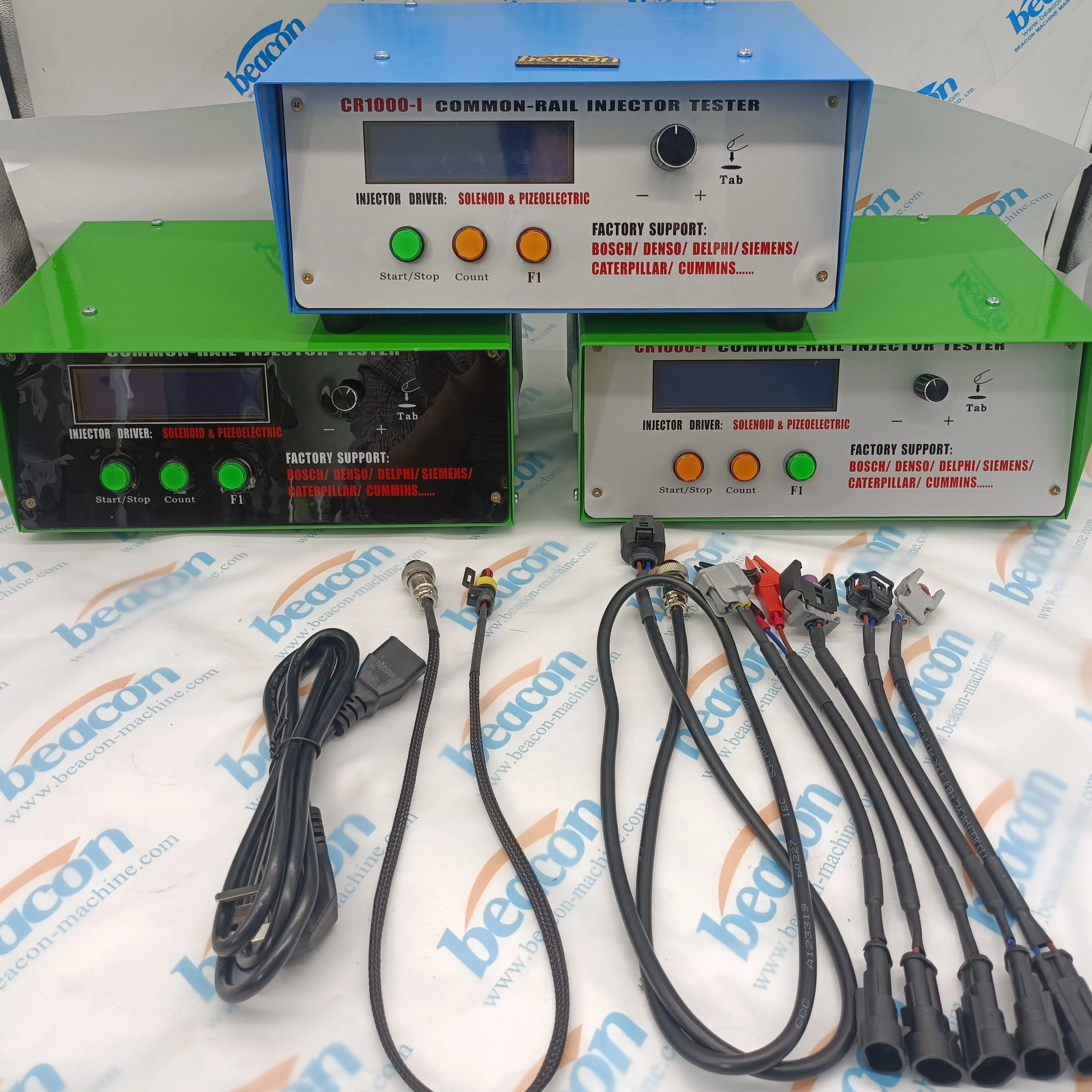 CR1000-I Common Rail Piezo Injector Pulse Pressure Tester Simulator for Bosch Denso Delphi Siemens Cat
