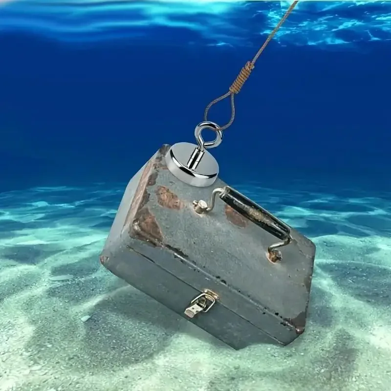 1pc aimant de pêche Neosmuk, tirer des aimants puissants grand aimant de terre rare robuste