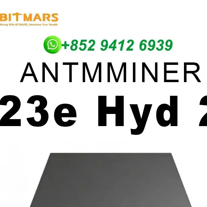 

Купите 5, получите 3 бесплатно: Bitmain Antminer S23e Hydro 2U 865Th/s 8650W Bitcoin Miner SHA-256 ASIC с гидроохлаждением, высокая эффективность Mi