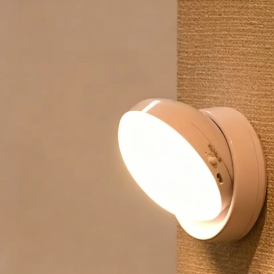  LED Night Light USB Charging Intelligent Human Induction For Bedside Cabinet Home Wardrobe Lighting Motion Sensor Light LED Lamp 