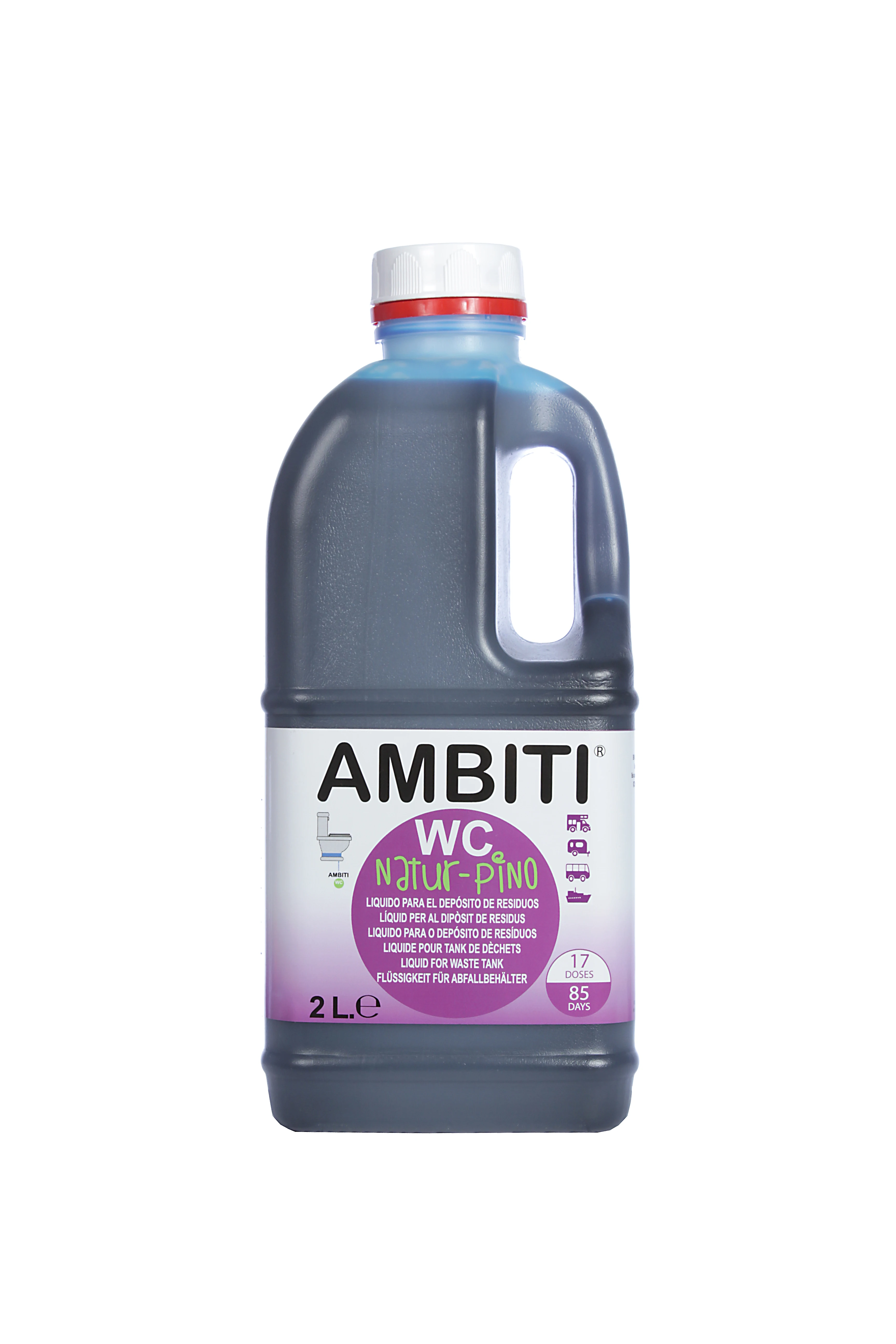 Ambiti nature pine 2 l. Sewage additive waste cistern sanitary fluid