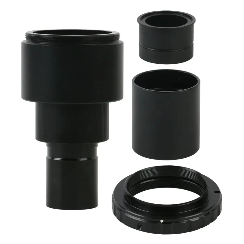 NDPL 2X lustrzanka mikroskop biologiczny okular adapter obiektywu 23.2mm 30mm uchwyt T2 do aparatu cyfrowego Canon Nikon EOS — zdjęcie 2