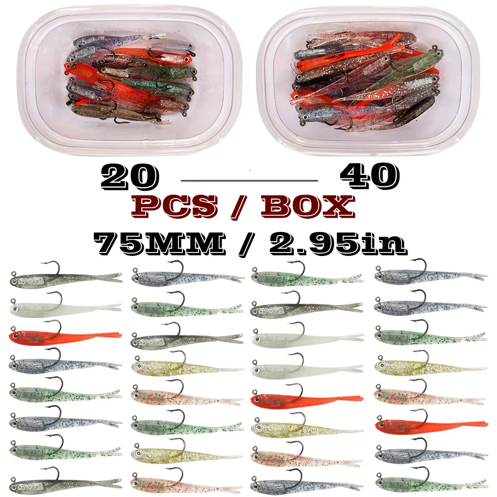 

Fishing Lure All for Fishing Materials Soft Lures Artificial Bait Fake Bait Fish Silicone Baits Worm Swimbait Wobbler Tackle