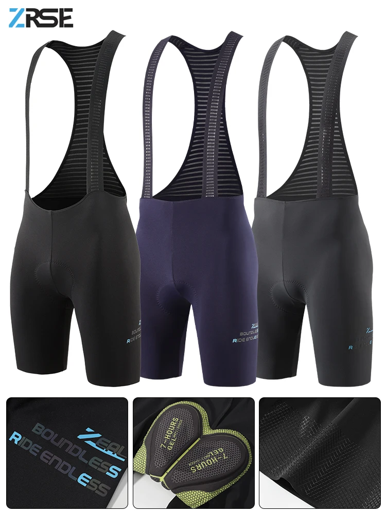 Herren-Radsport-Trägerhose, nahtlos, Outdoor-Bekleidung, Fahrradfahrt, 7-Stunden-gepolstert, Pro-Team-Reit-Trägerhose, atmungsaktive MTB-Radhose