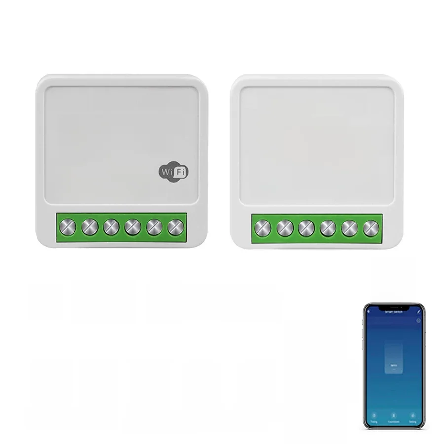 Tuya ZigBee WiFi Smart Switch 2-drożny przekaźnik sterujący 220V 110V 16A Smart Life APP Sterowanie głosowe z Alexa Google Home — zdjęcie 2