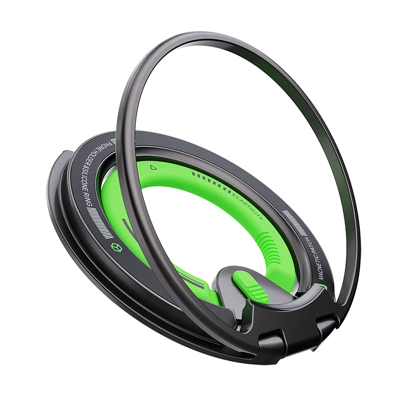 Magnetyczny uchwyt pierścieniowy PZOZ do iPhone Xiaomi Vivo OnePlus Samsung Galaxy, uchwyt na palec do telefonu, składana podstawka, obrotowa pętla. — zdjęcie produktu 7