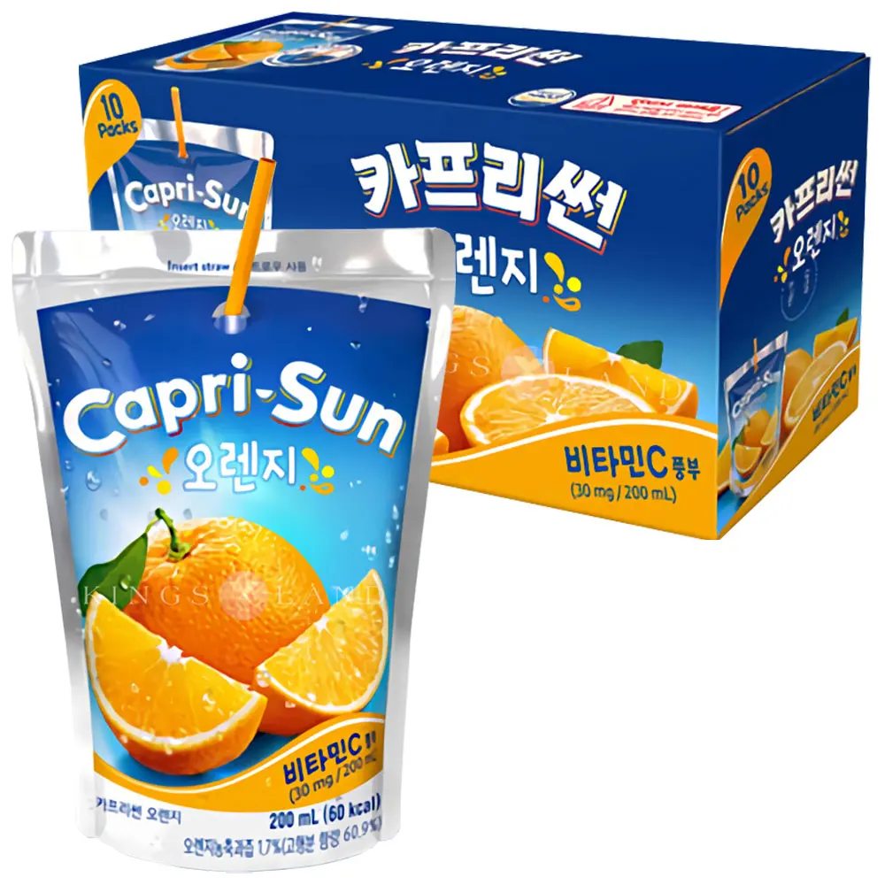 Capri Sun Orange 200ml × 10 nectar drink fruit juice Juice