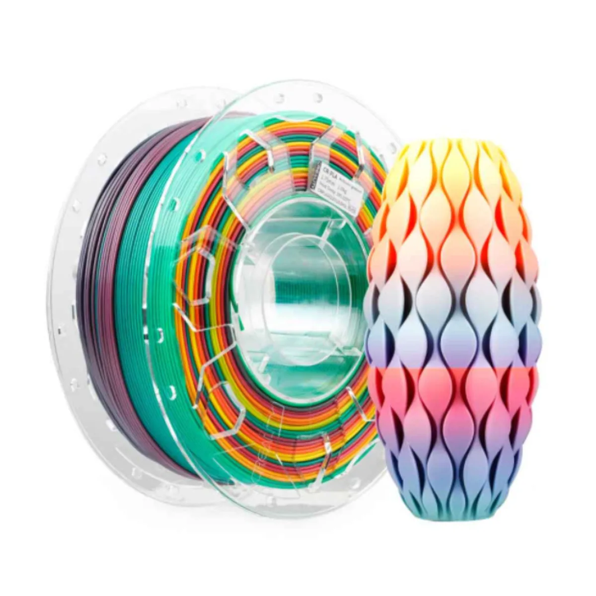 Filament 3D Printer Creality PLA CR 1kg RAINBOW Rainbow 1,75MM