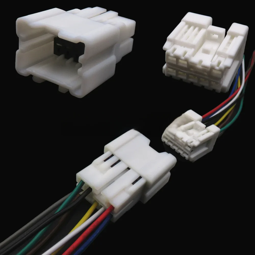 Connecteur de câble de voiture à 8 broches, commutateur de fenêtre de levage automatique, prises non scellées pour Nissan 6098 6949 6098 6974 1674110 1