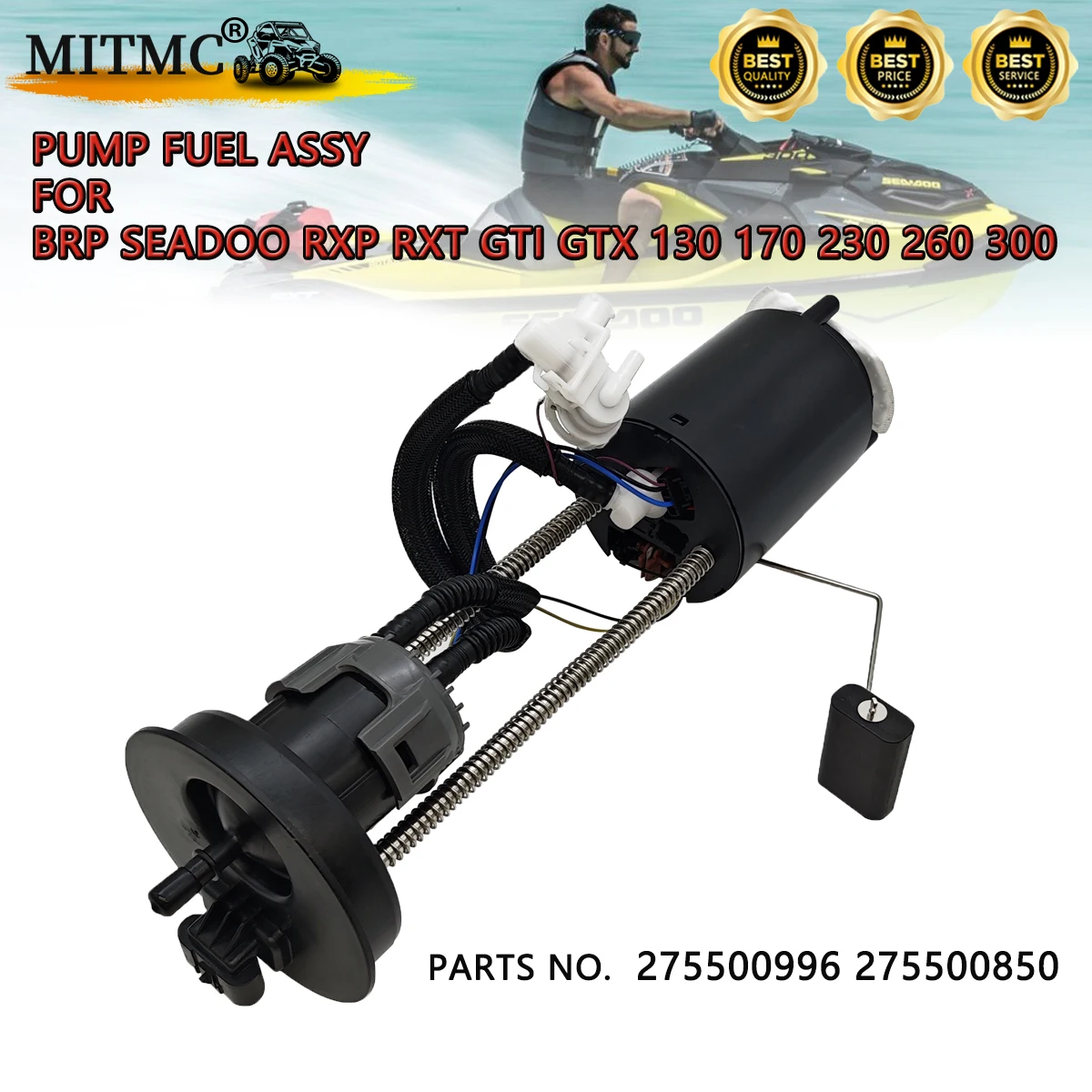 

Pump Fuel Assy For BRP Seado* RXP RXT GTI GTX 130 170 230 260 300 Jetski Parts Accessories 275500996 275500850