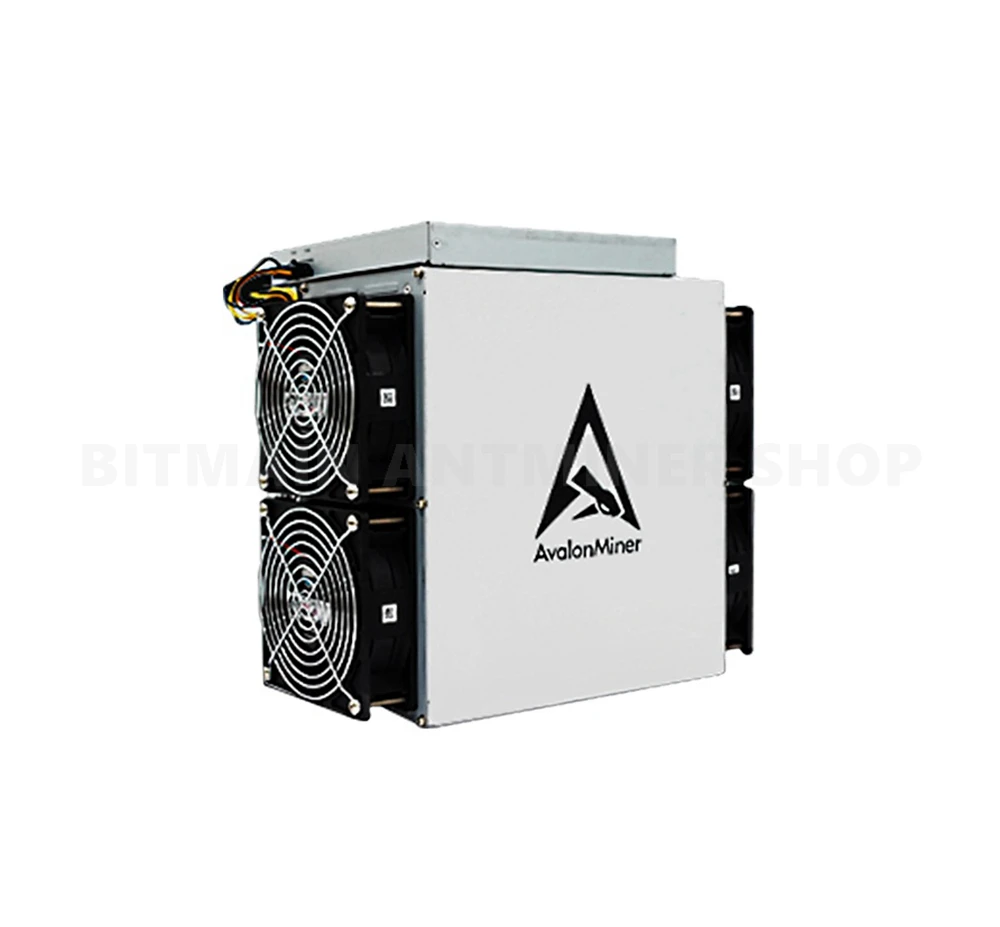 Avalon Asic Miner avec alimentation tout en un, Power Hash Bitcoin Miner, Original Canaan, 1246, 83T, 85T, 87T, 90T