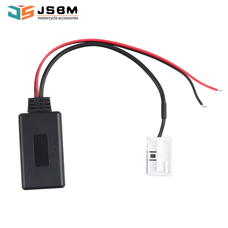 JSBM For Car 12Pin Bluetooth Receiver Wireless Bluetooth Module Car Radio Stereo Music Aux Cable Adapter For Peugeot 207 Citroen