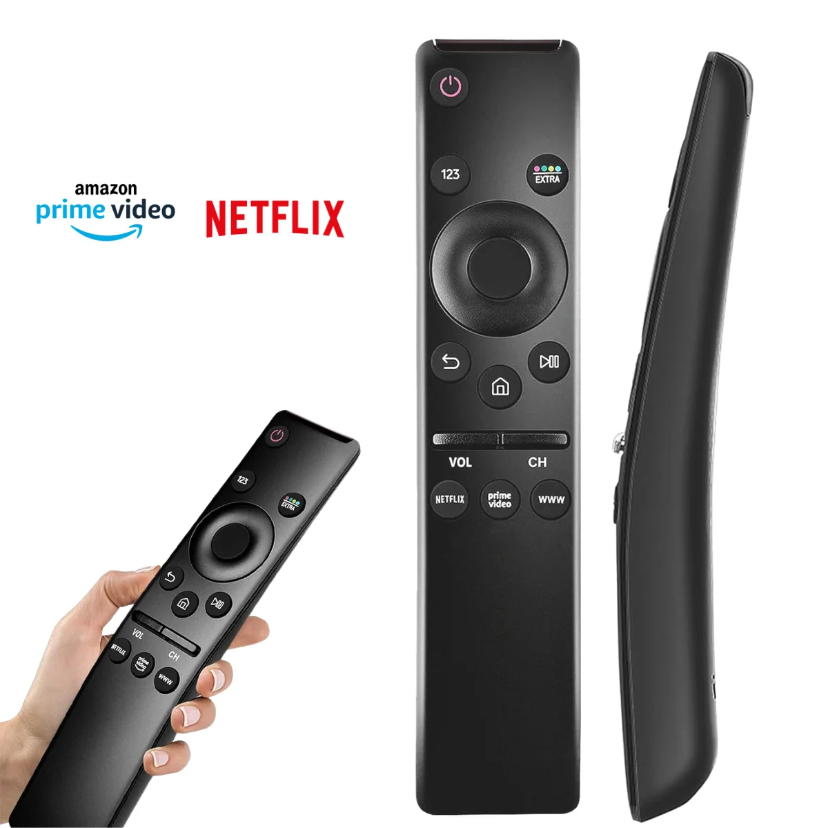 Remote Control Compatible With Samsung Smart TV With Batteries