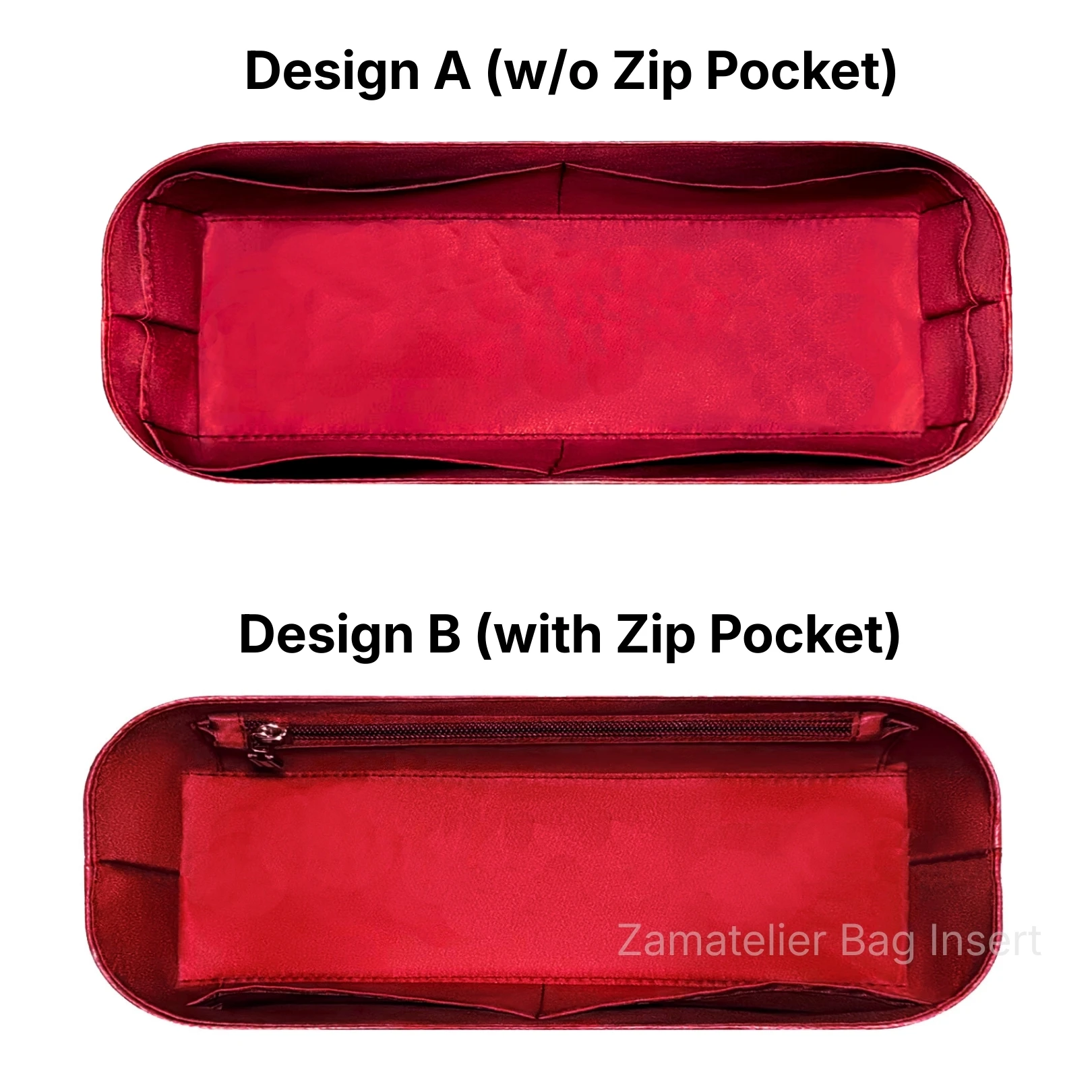 Zijden inlay voor L.V Multipass tas, Tote Hobo organizer satijnen handtas inlay, boodschappentas voering met ritsvak basisvormer