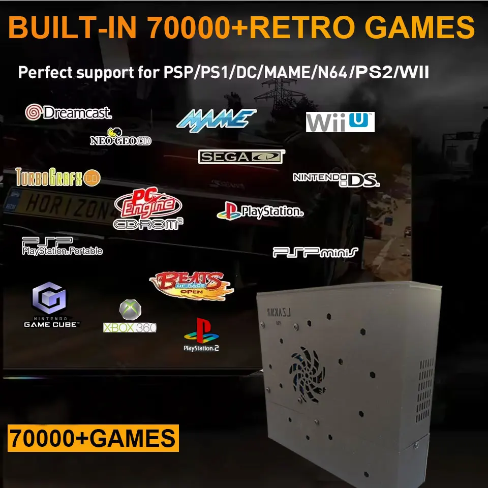 Super Game Console X8 Pro 70000+ Games I3-3110M 60+Emulators For Super Game Console X8 Pro 70000+ Games I3-3110M 60+Emulators For