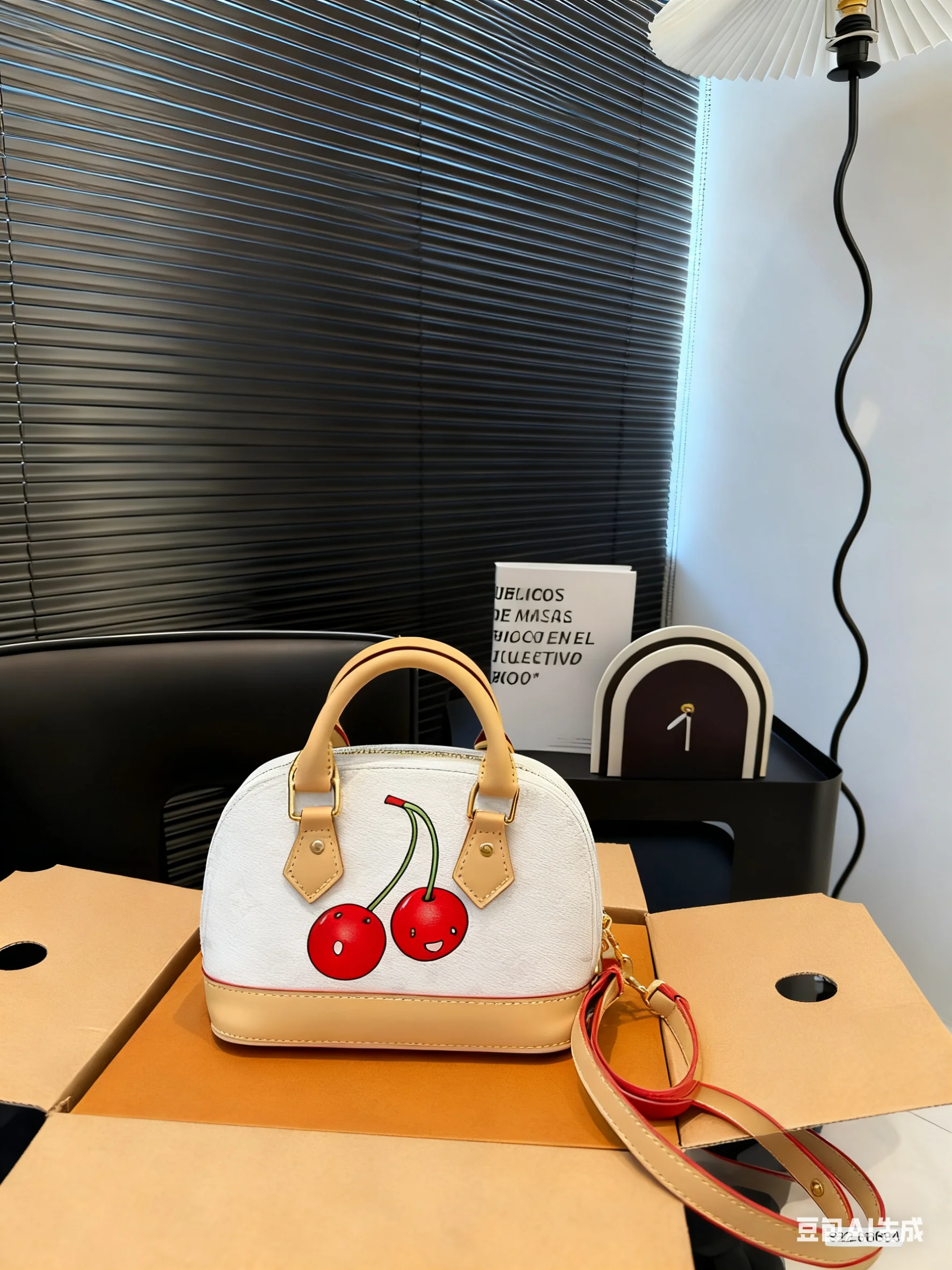 

High quality new fashionable versatile cherry dream mini shell bag SU163