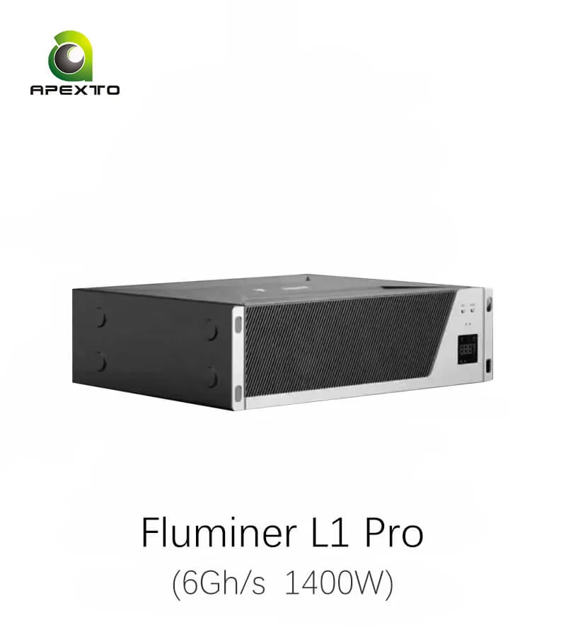 بيع جديد Fluminer L1 Pro 6Gh/s 1400W Dogecoin Litecoin Bells Miner اشتر 2 واحصل على 1 مجانًا