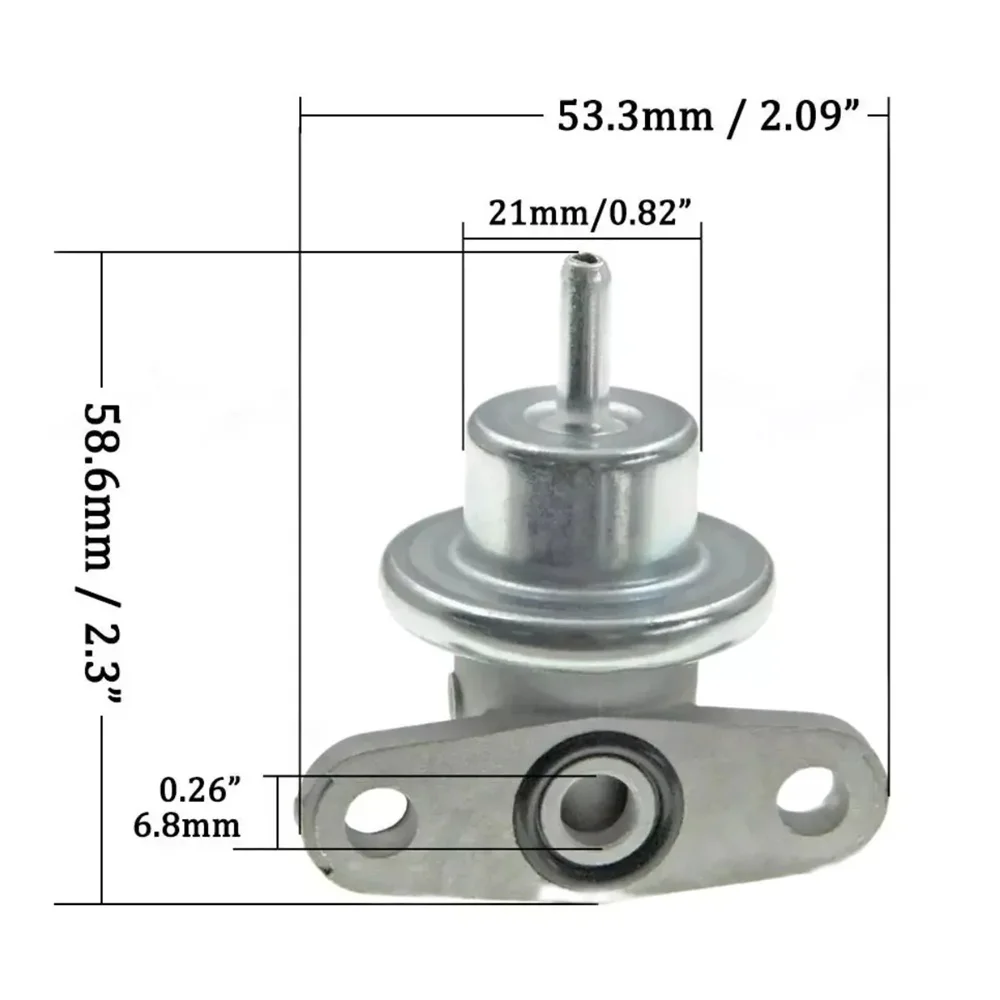 Fuel Injection Pressure Regulator 861126A1 For MerCruiser Mercury 350 MAg MPI V8