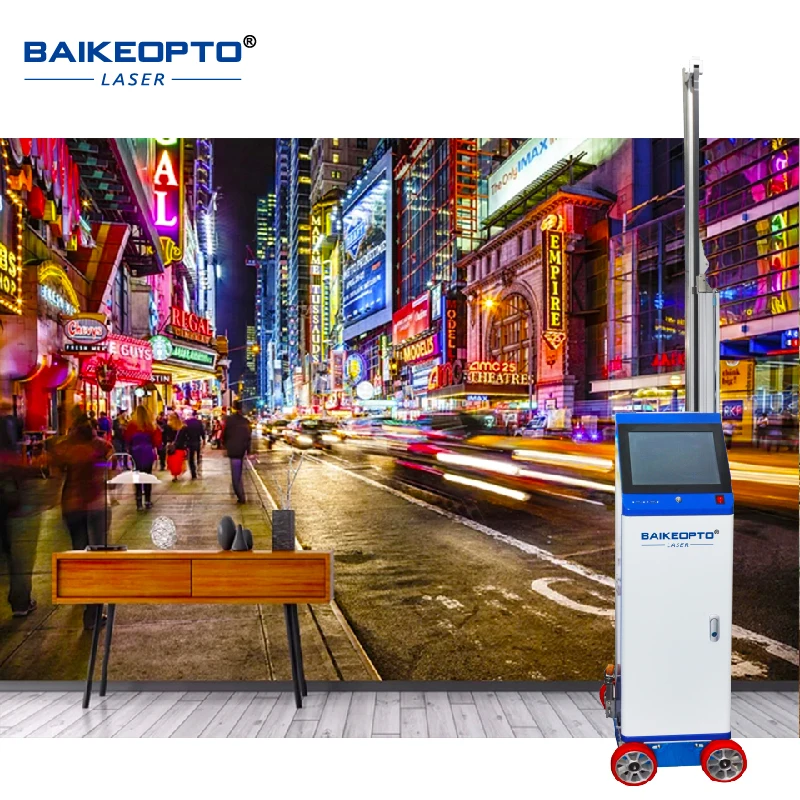 BK-GW64 Automatic AI Wall Printing Machine - Inkjet Printer for Home Decor, Commercial & Street Art