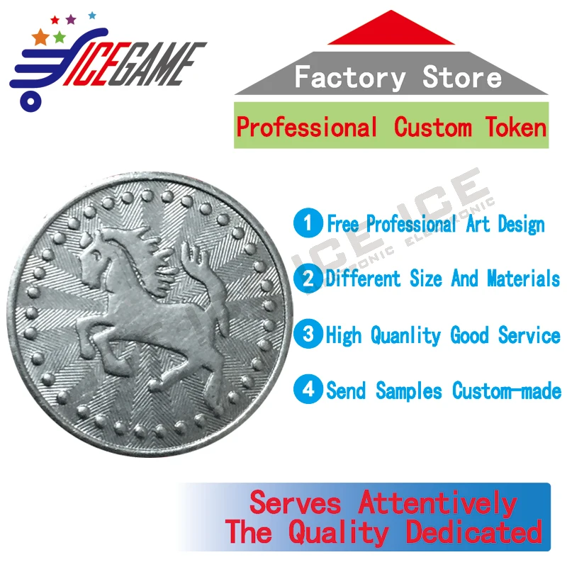 

Оптовая продажа, 200 шт., металлические жетоны на заказ, монеты для стиральных монет, латунный кран из нержавеющей стали, игровая доска