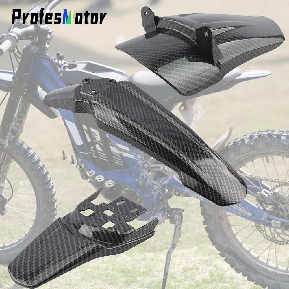 Sobre Surron Bicicleta Elétrica Fender Paralama Motocicleta Dianteira Roda Traseira Plástico Sun Ron Light Bee X Dirtbike Tuning 125cc Ciclomotor
