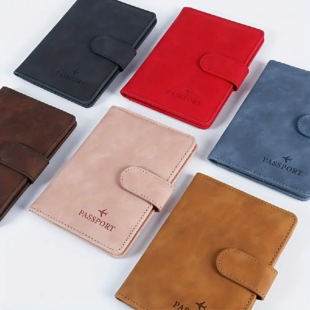 

Anti-theft Portable Passport Protective Cover, Custom Text, Practical Travel Storage Case for Passport&Travel Ticket Daily Use