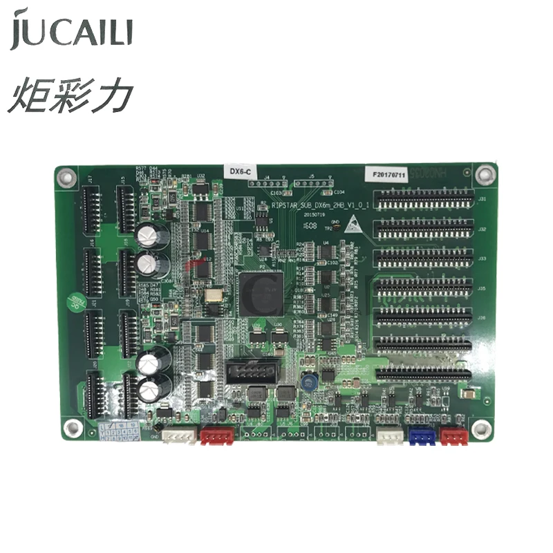 Jucili Pencetak Format Besar Papan BYHX untuk Manusia Xuli Allwin Papan Kepala Ganda Papan Pengangkut DX5