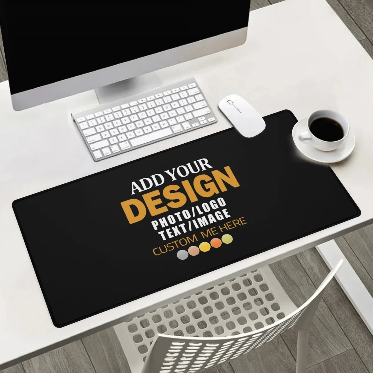 

Custom Mouse Pad Personalized Large Non-Slip Desk Mat for Gaming And Office Durable Computer Writing Pad for Home And Work