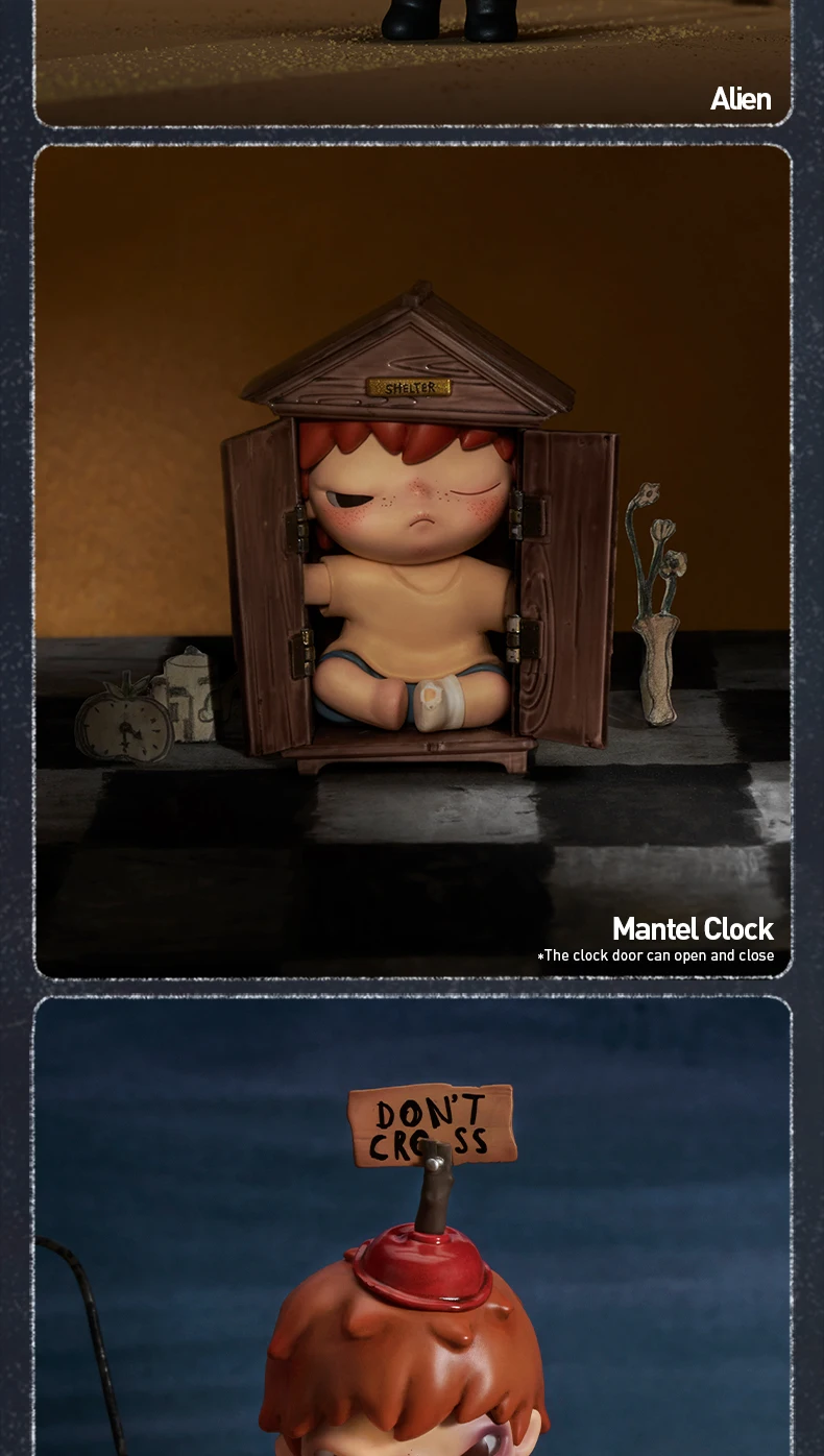 POP MART Hirono Shelter Serie Blind Box Spielzeug Kawaii Anime Action Figure Cartoon Modell Überraschung Box Mystery Box Wohnkultur – Detail 10