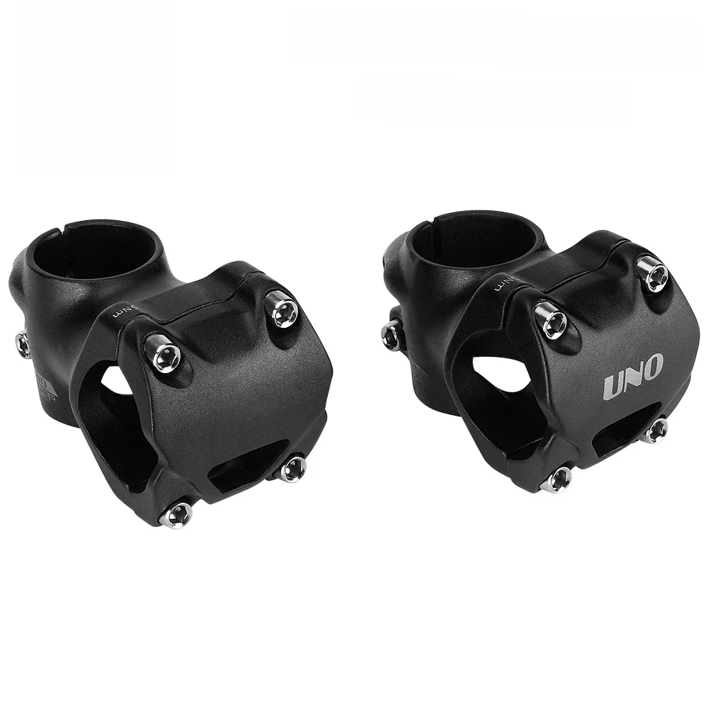 AliExpress UNO 0 Degree Road Mountain DH XC Bike Handlebar Stem Aluminum Alloy Ultralight 31.8mm*35/45mm Bike Short Stem Bicycle Accessorie