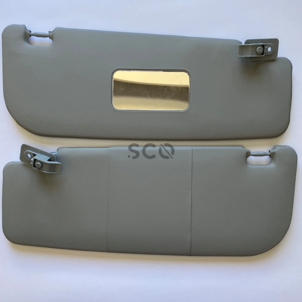 Sun Visor for Fiat Fiorino For Fiat Qubo for Peugeot Bipper for Citroen Nemo Left-Right 2 Pieces Set Mirror Included 1609010080