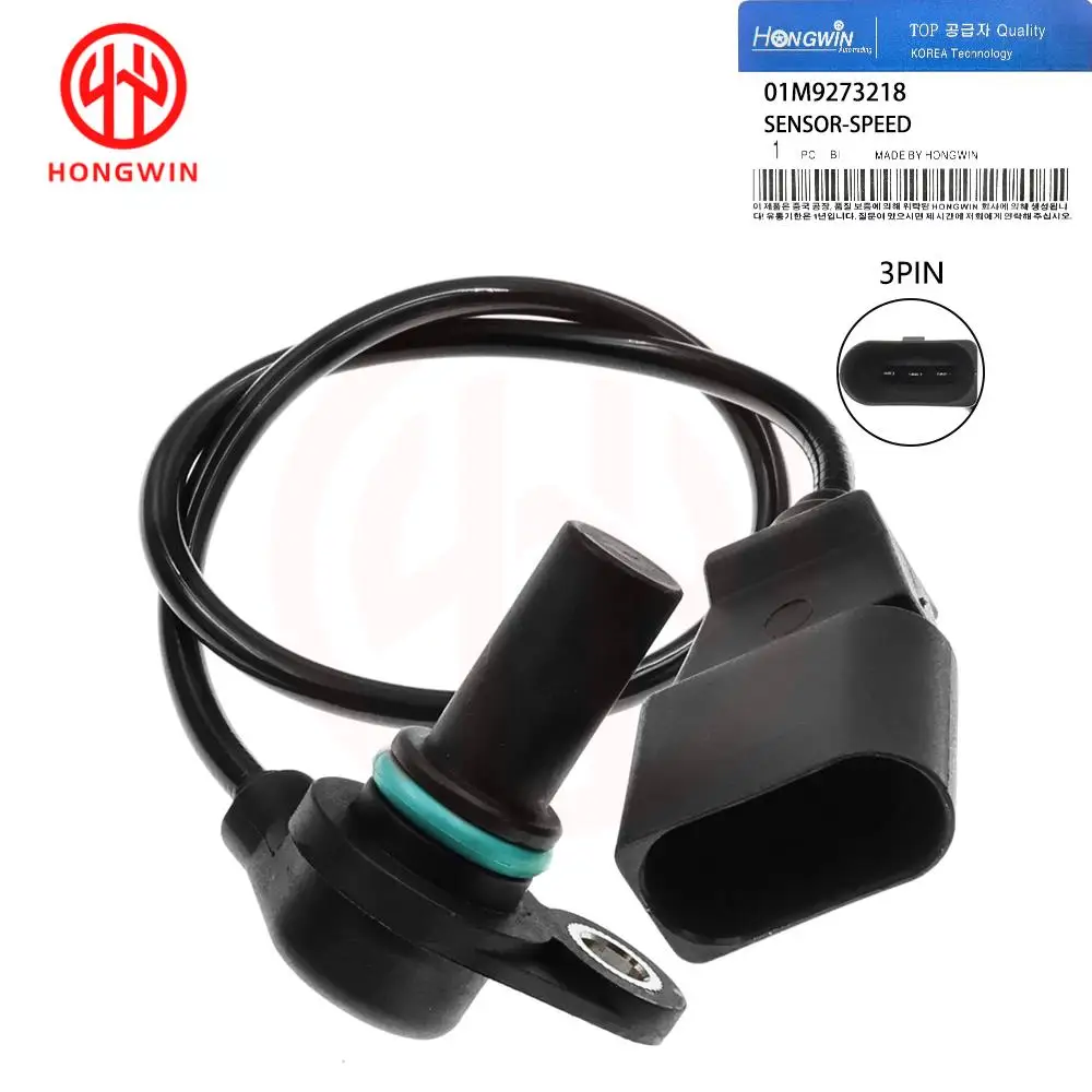 Transmission Output Vehicle Speed Sensor 01M927321B / 01M9027321B For Volkswagen Golf Jetta Beetle 1999-2009 1.8L 1.9L 2.0L 2.8L